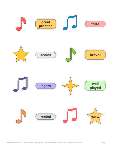 Preview of the first page of Mix sheet